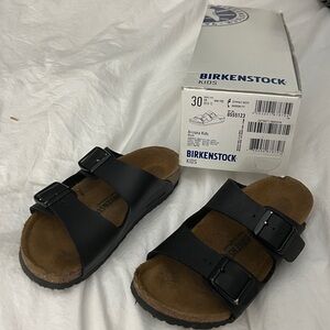 Birkenstock Kids Black Sandals